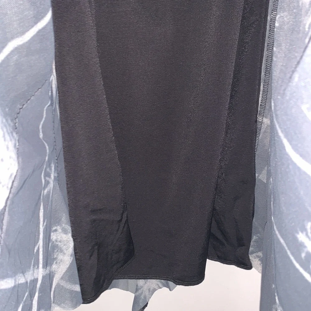 NWT Urban outfitters Sheer Mesh Mini Dress tropical summer dress_5